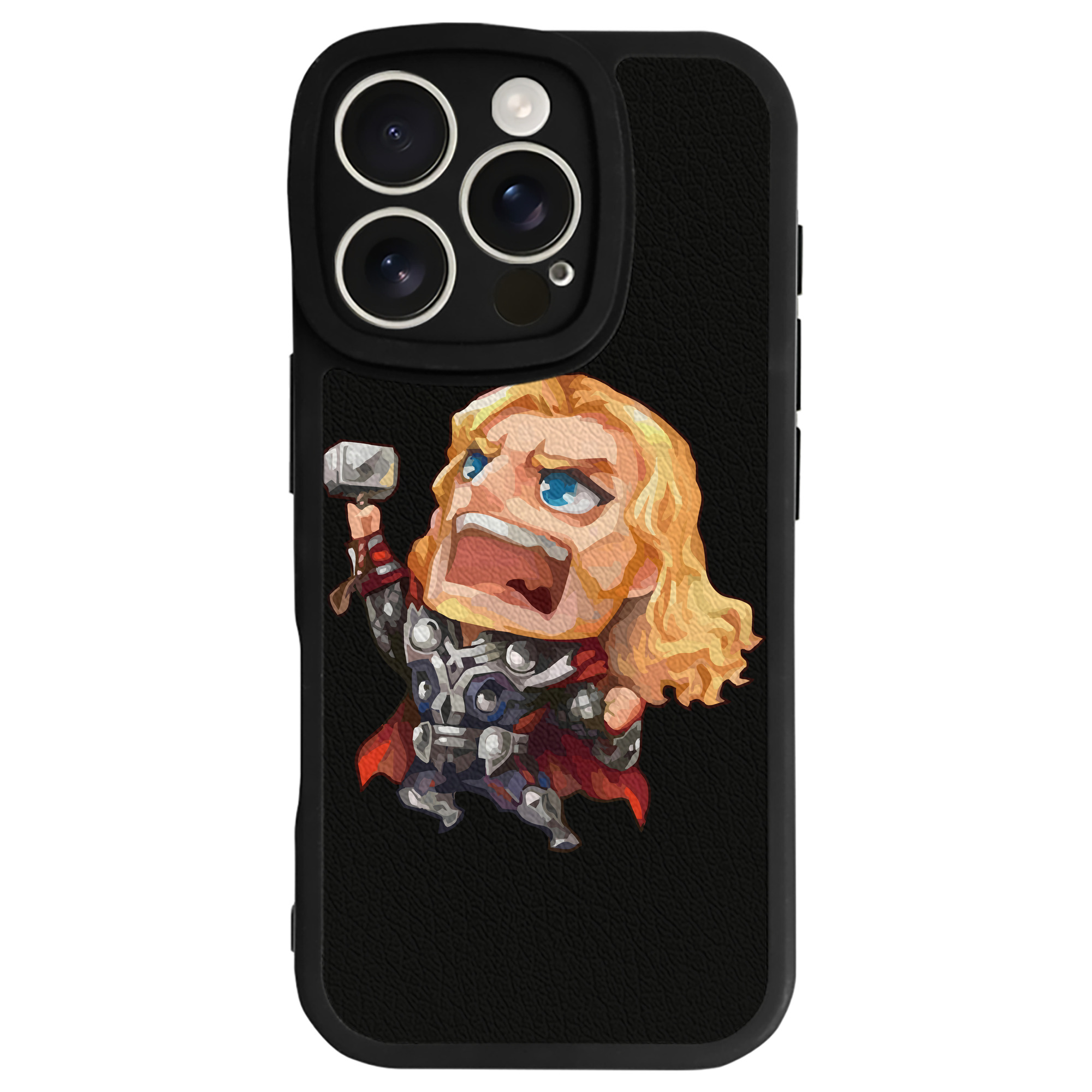（画像用） アベンジャーズ The Avengers 【iPhone 16シリーズ対応】シリコンスマホケース（レザー調） 材質：シリコン